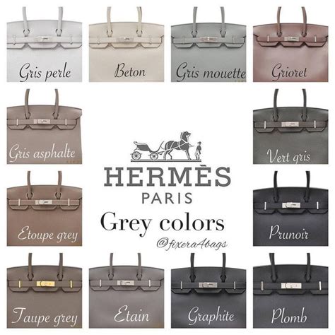 hermes grey colors